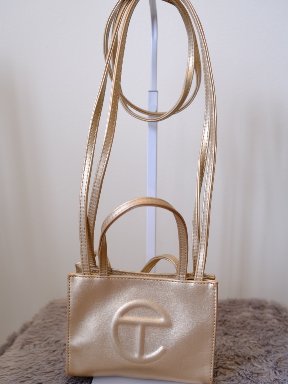 Telfar gold small